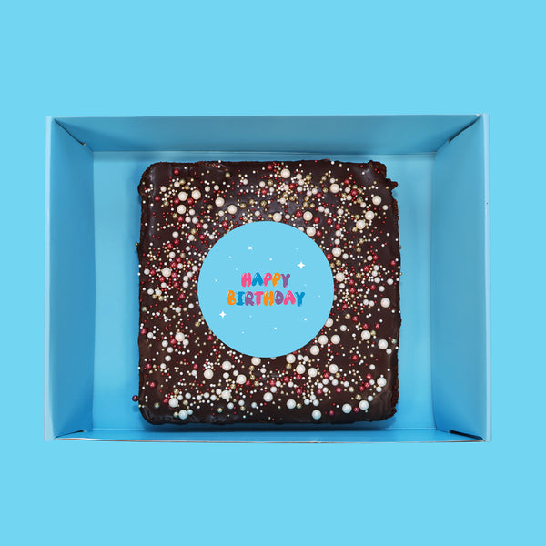 HAPPY BIRTHDAY Loaded Brownie