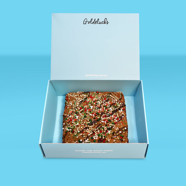 Christmas Loaded Brownie