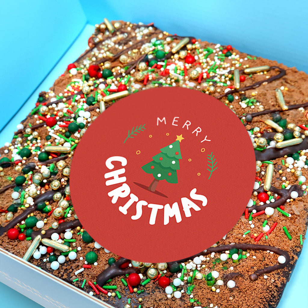 MERRY XMAS Loaded Brownie - Goldelucks 