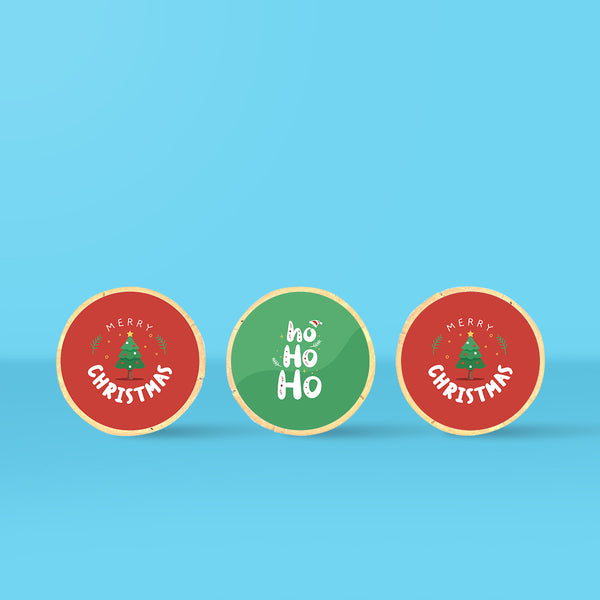 Merry Christmas & Ho Ho Ho Cookies