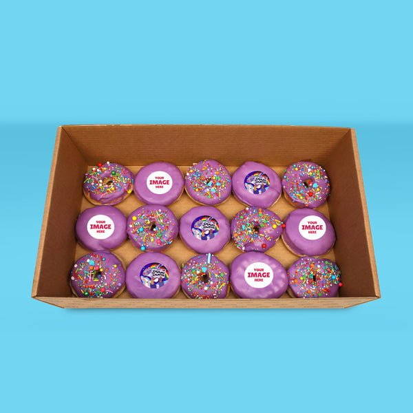 Personalised Colour of Courage Donuts