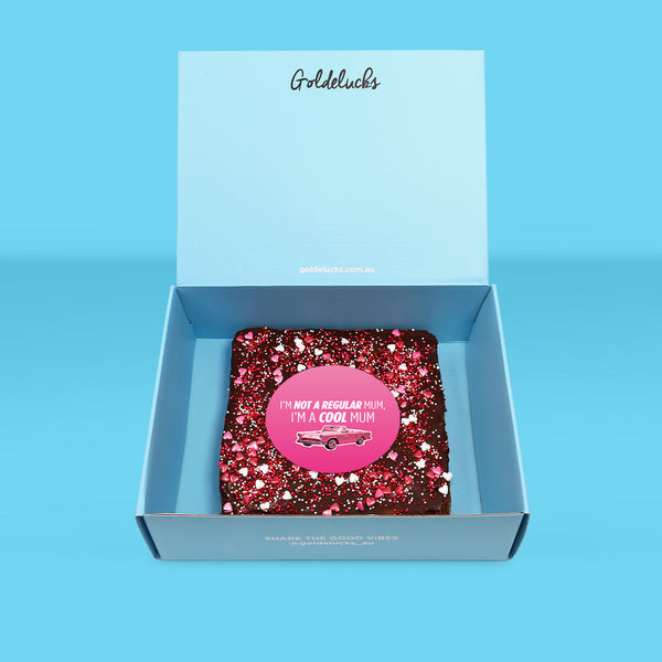 Happy Mother's Day Loaded Brownie - Goldelucks 