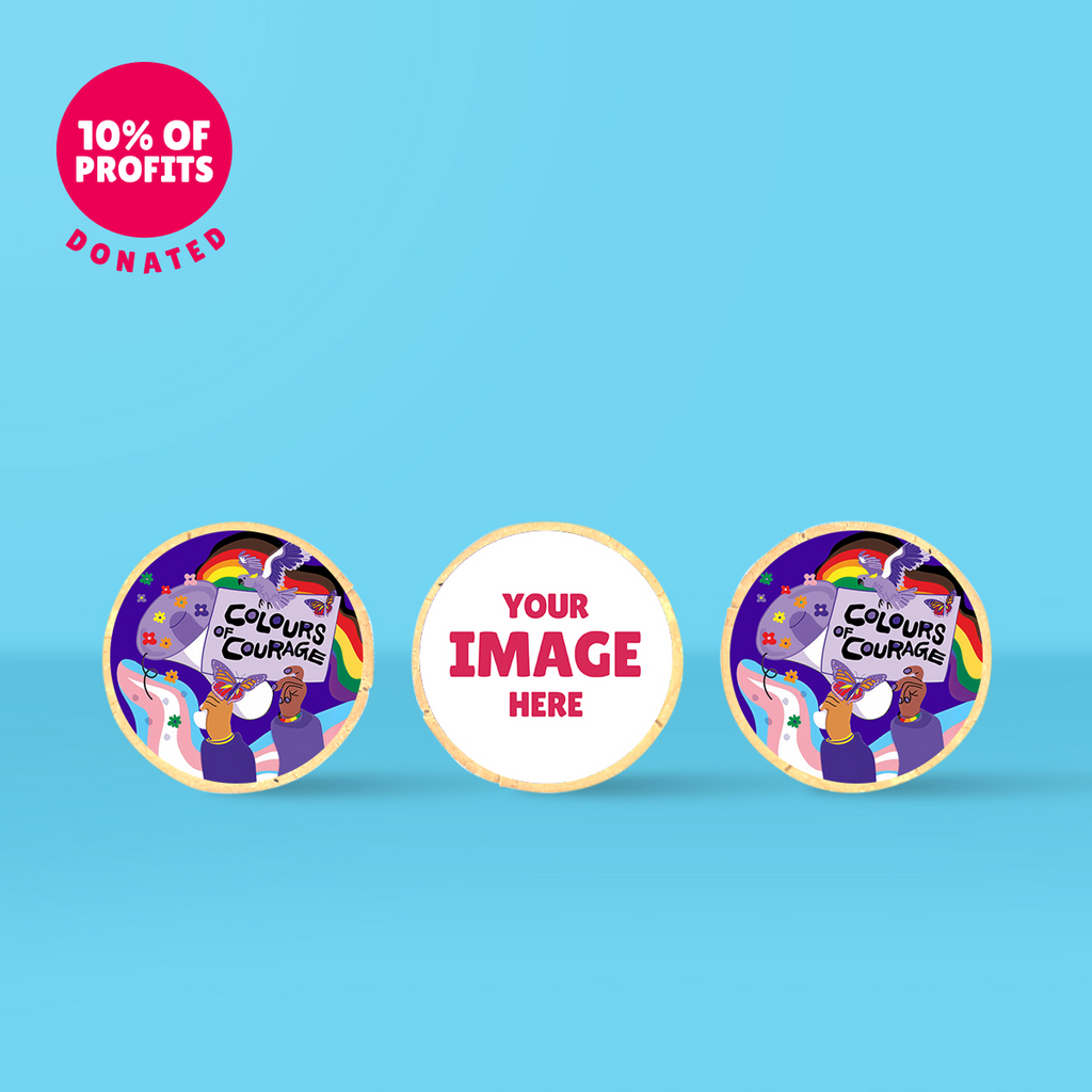 Personalised Colours of Courage Cookies