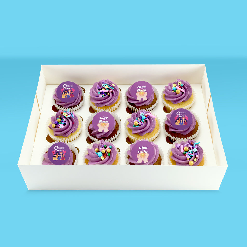 Vegan International Women's Day Cupcakes