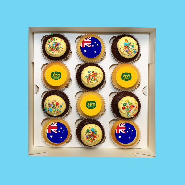 Argentina FIFA World Cup Cupcakes - Goldelucks 