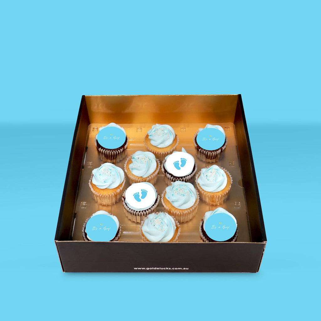 Girl Baby Shower Cupcakes - Goldelucks 