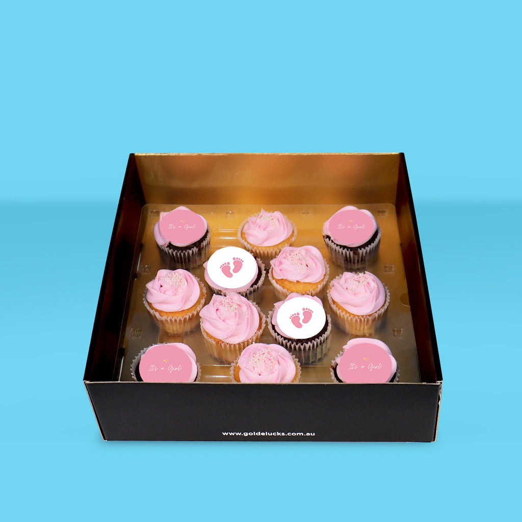 Baby Shower Cupcakes - Goldelucks 