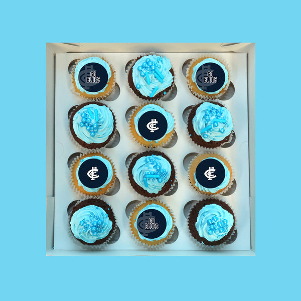 Collingwood Cupcakes  (AFL) - Goldelucks 