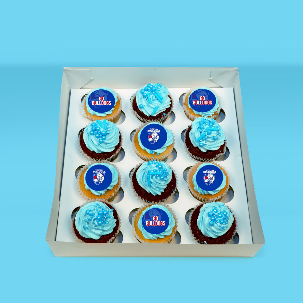 Western Bulldogs Cupcakes