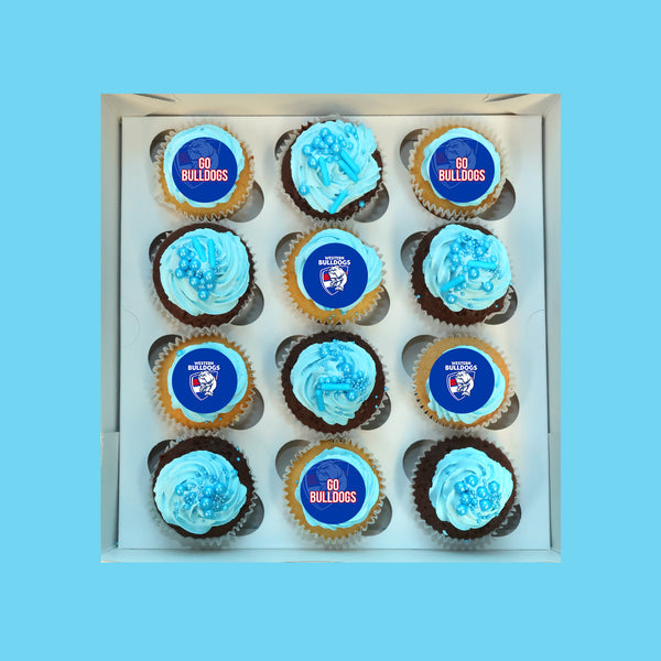 Western Bulldogs Cupcakes