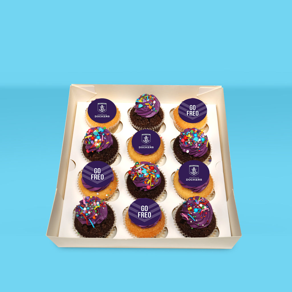Fremantle Dockers Cupcakes