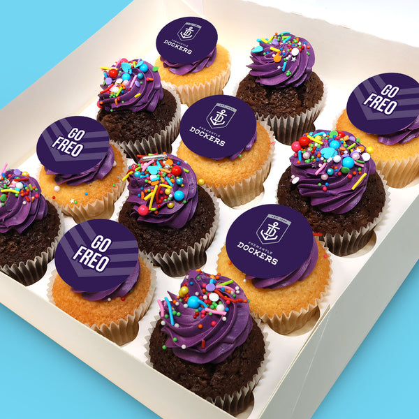 Fremantle Dockers Cupcakes
