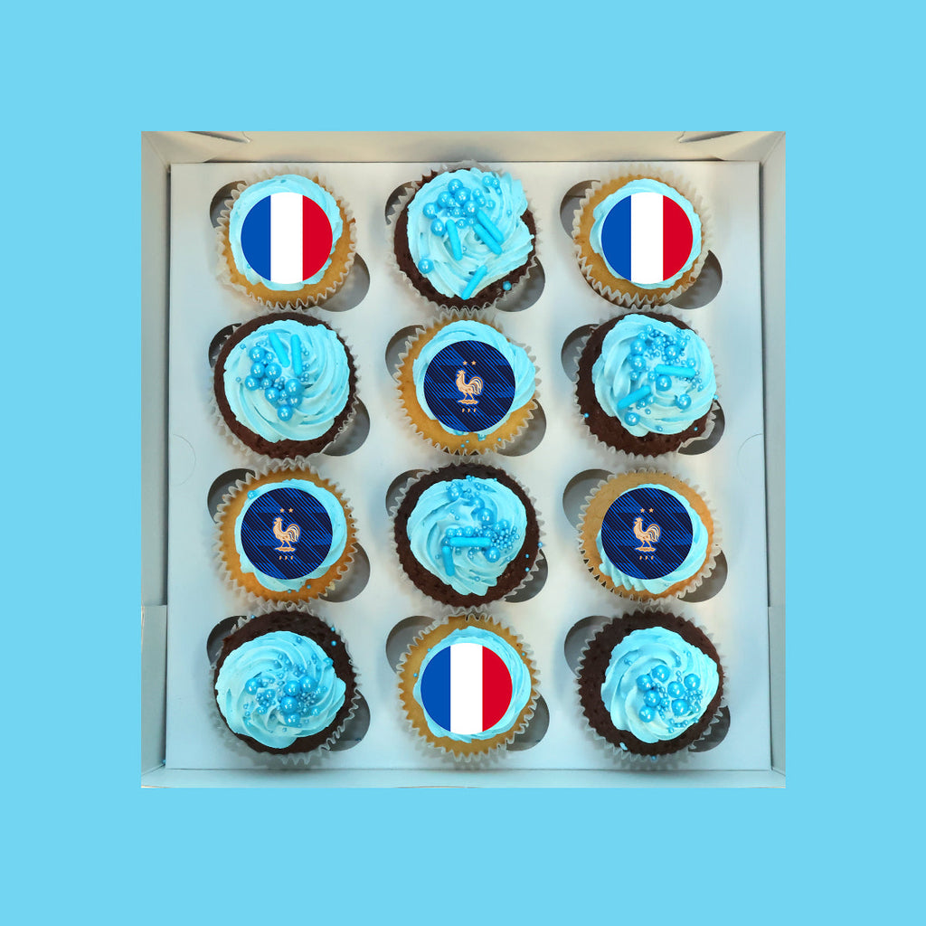 Spain FIFA World Cup Cupcakes - Goldelucks 