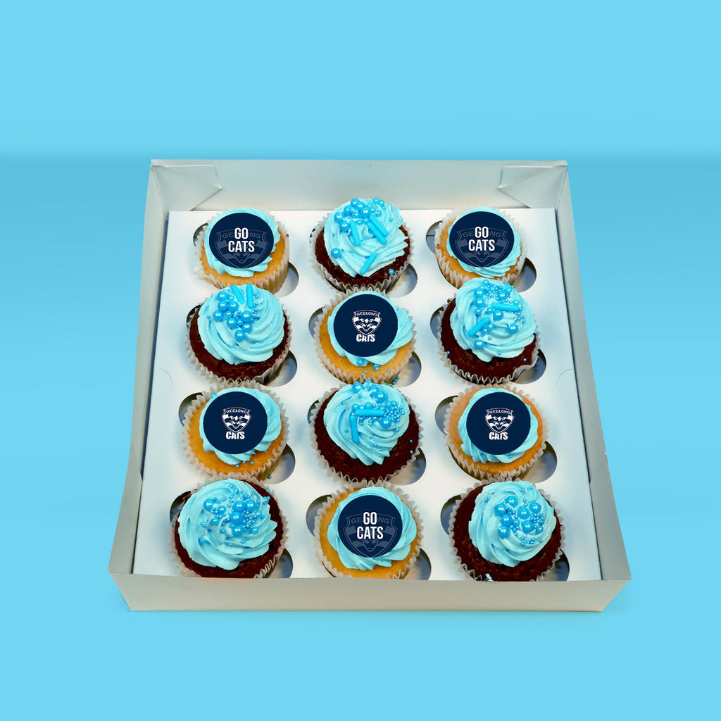 Hawthorn Cupcakes (AFL) - Goldelucks 