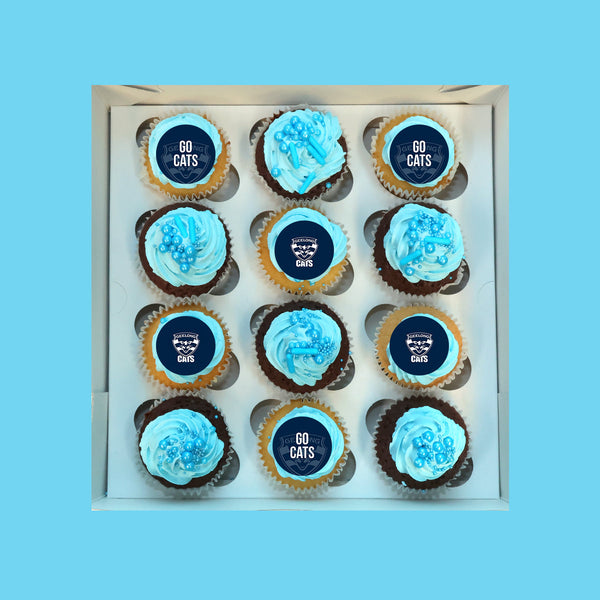 Hawthorn Cupcakes (AFL) - Goldelucks 