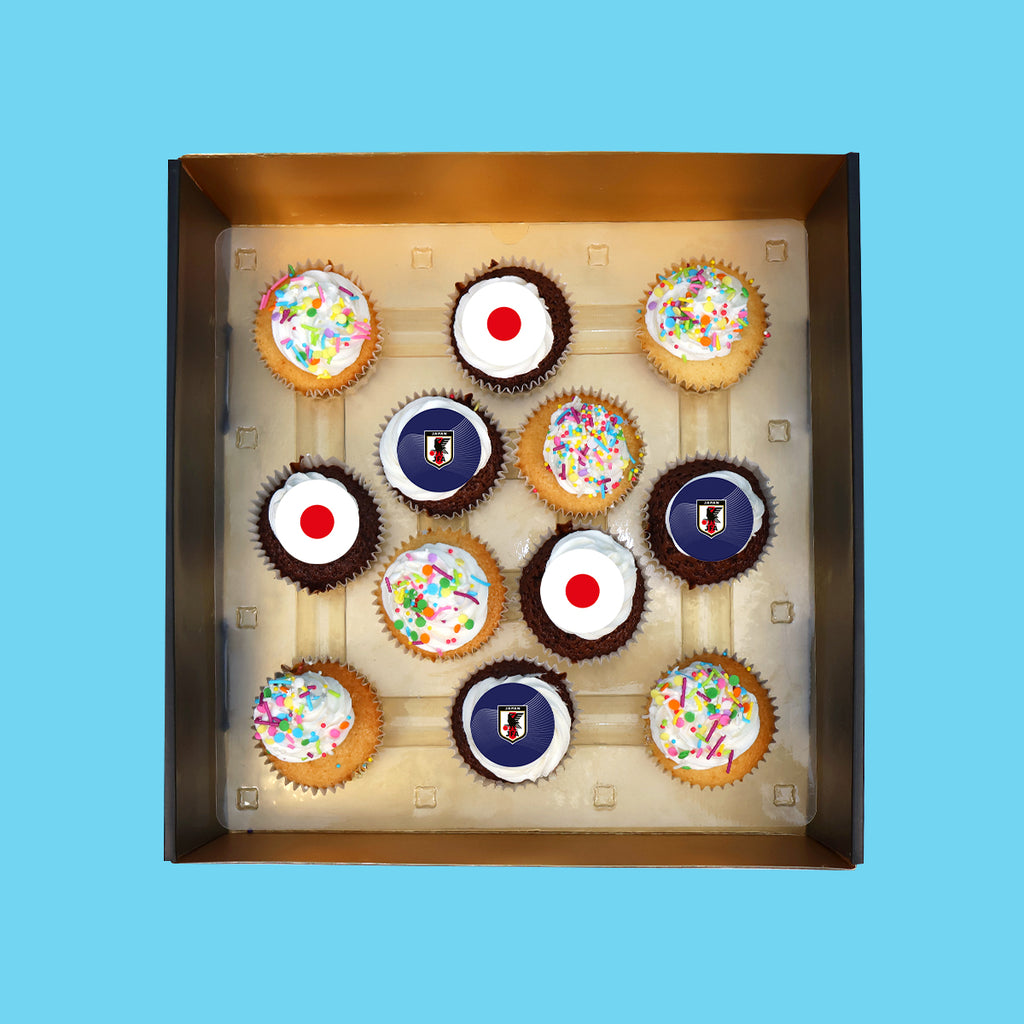 Japan FIFA World Cup Cupcakes