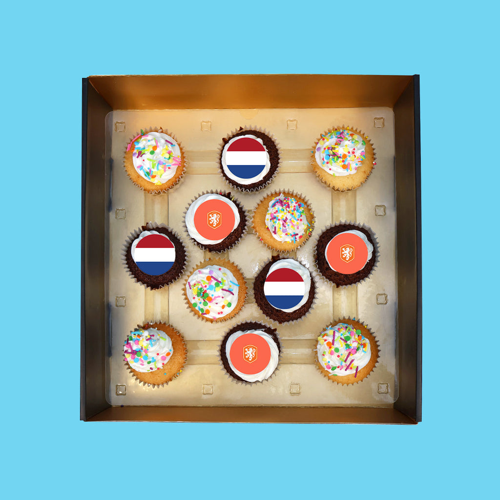 Netherlands FIFA World Cup Cupcakes - Goldelucks 