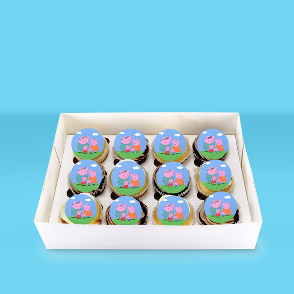 Peppa Pig Cupcakes
