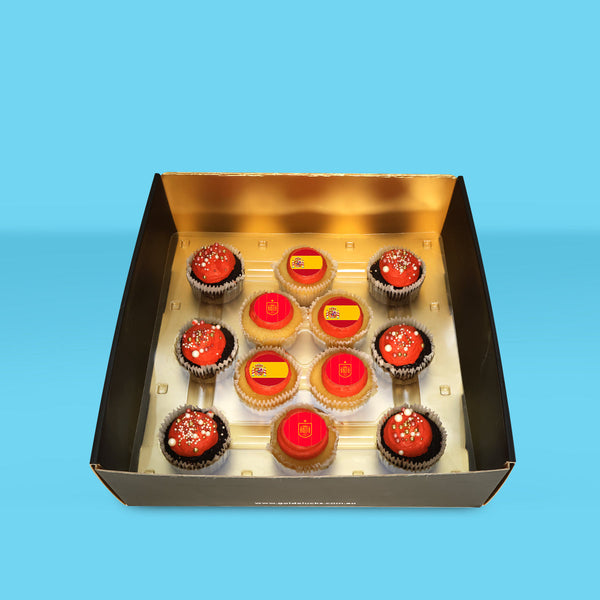 Portugal FIFA World Cup Cupcakes - Goldelucks 