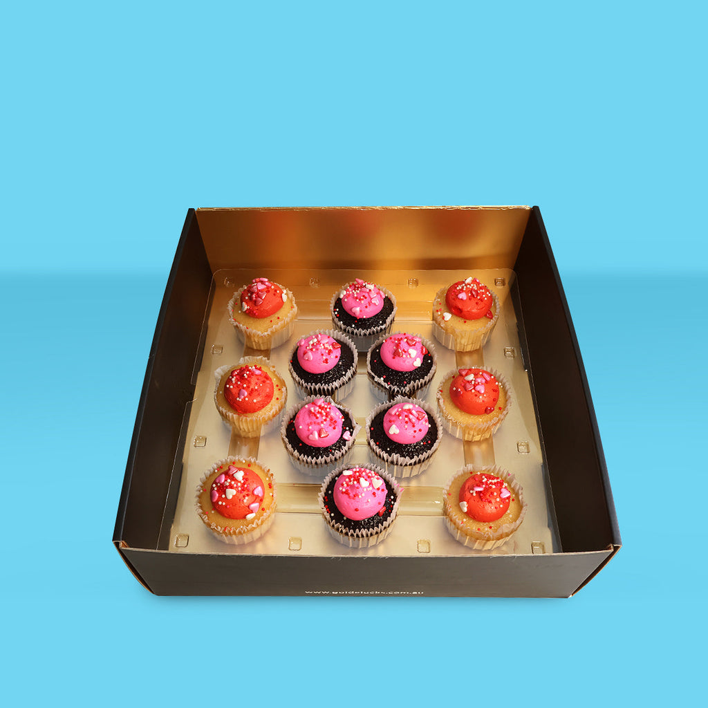 Red & Pink Cupcakes - Goldelucks 