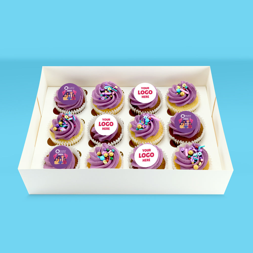 Personalised International Women's Day Cupcakes