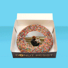 Personalised Chocolate Donut Cake