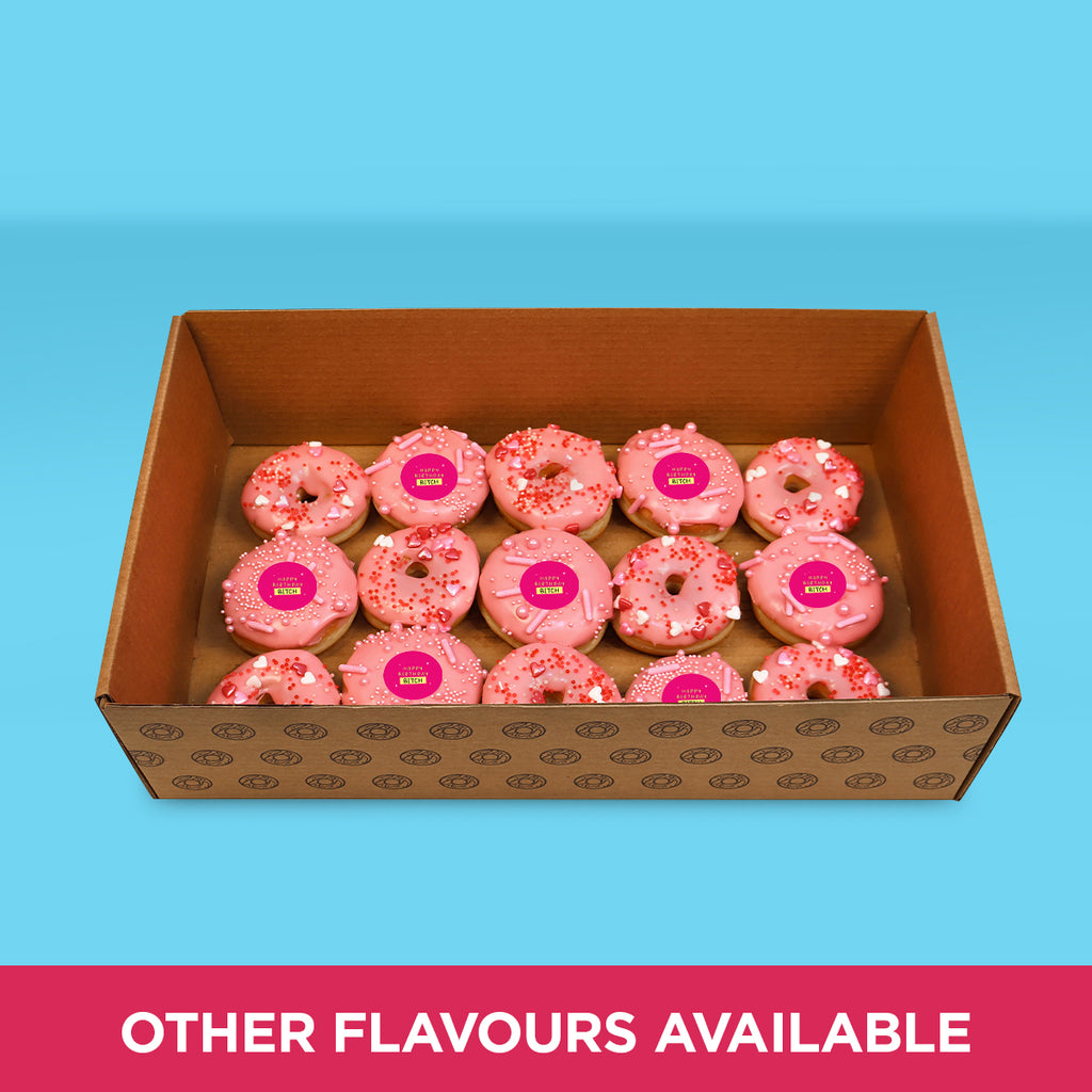 Rude Happy Birthday Donuts