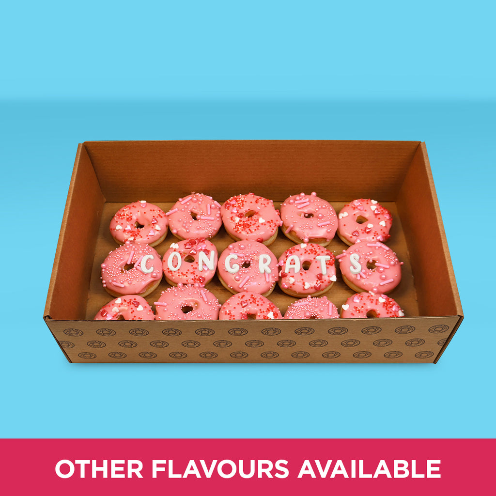 Congrats Letter Donuts