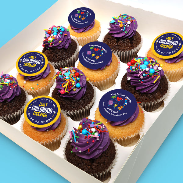 Early Childhood Educators' Day Cupcakes