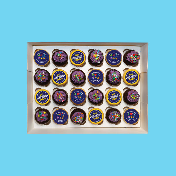 Mini Early Childhood Educators' Cupcakes