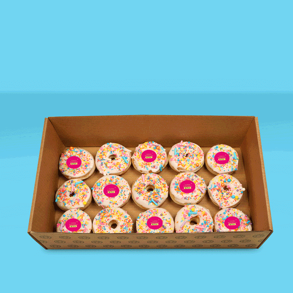 Rude Happy Birthday Donuts