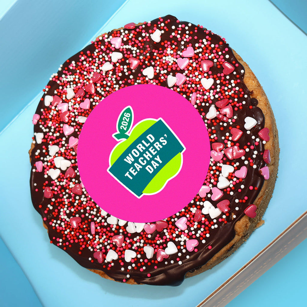 Shine a Light on Teachers Giant Cookie - Goldelucks 