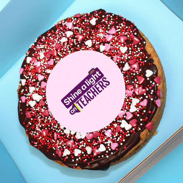Shine a Light on Teachers Giant Cookie - Goldelucks 