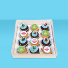 Personalised Hop Into Easter Cupcakes - Goldelucks 