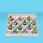 Personalised Hop Into Easter Mini Cupcakes - Goldelucks 
