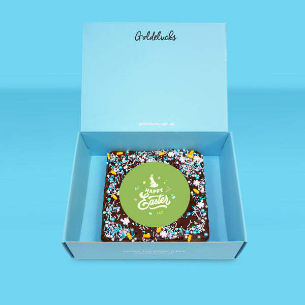 Hop into Easter Loaded Brownie - Goldelucks 