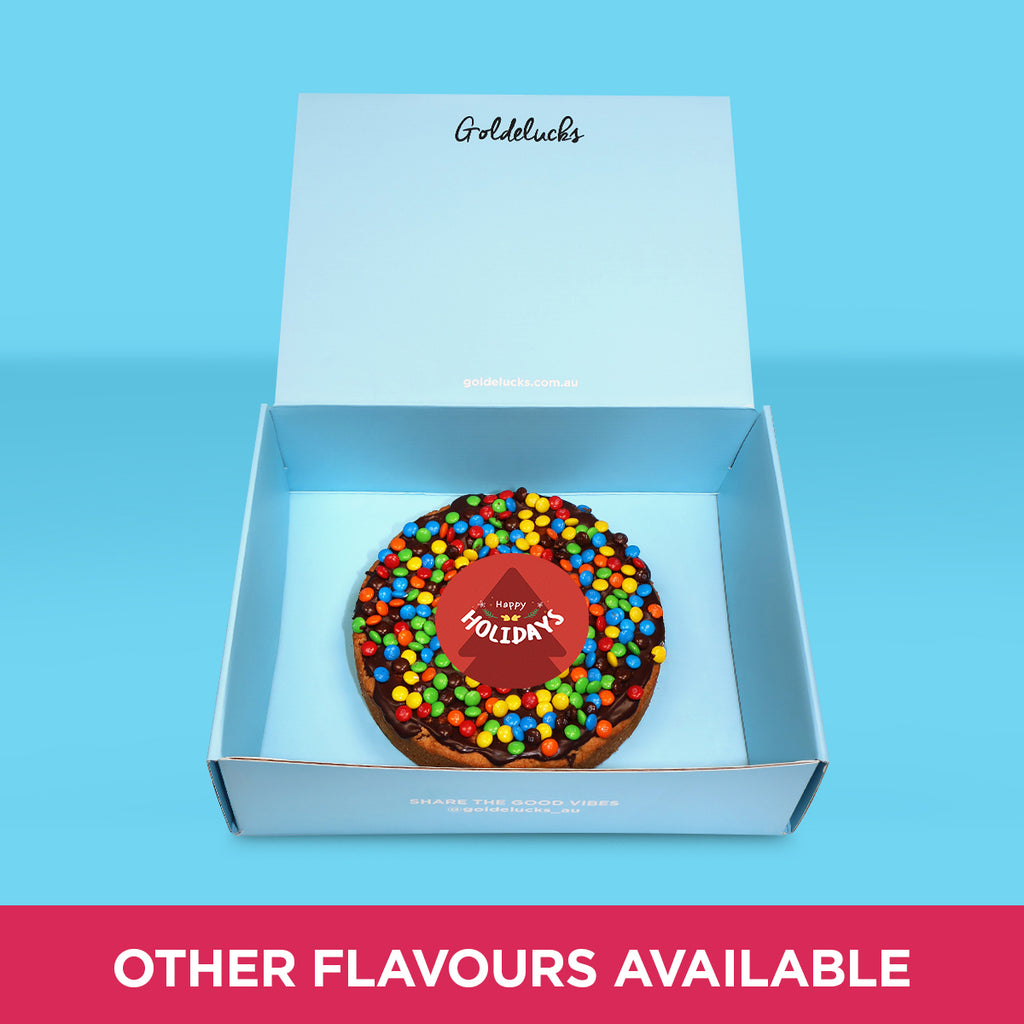 Happy Holidays Giant Cookie