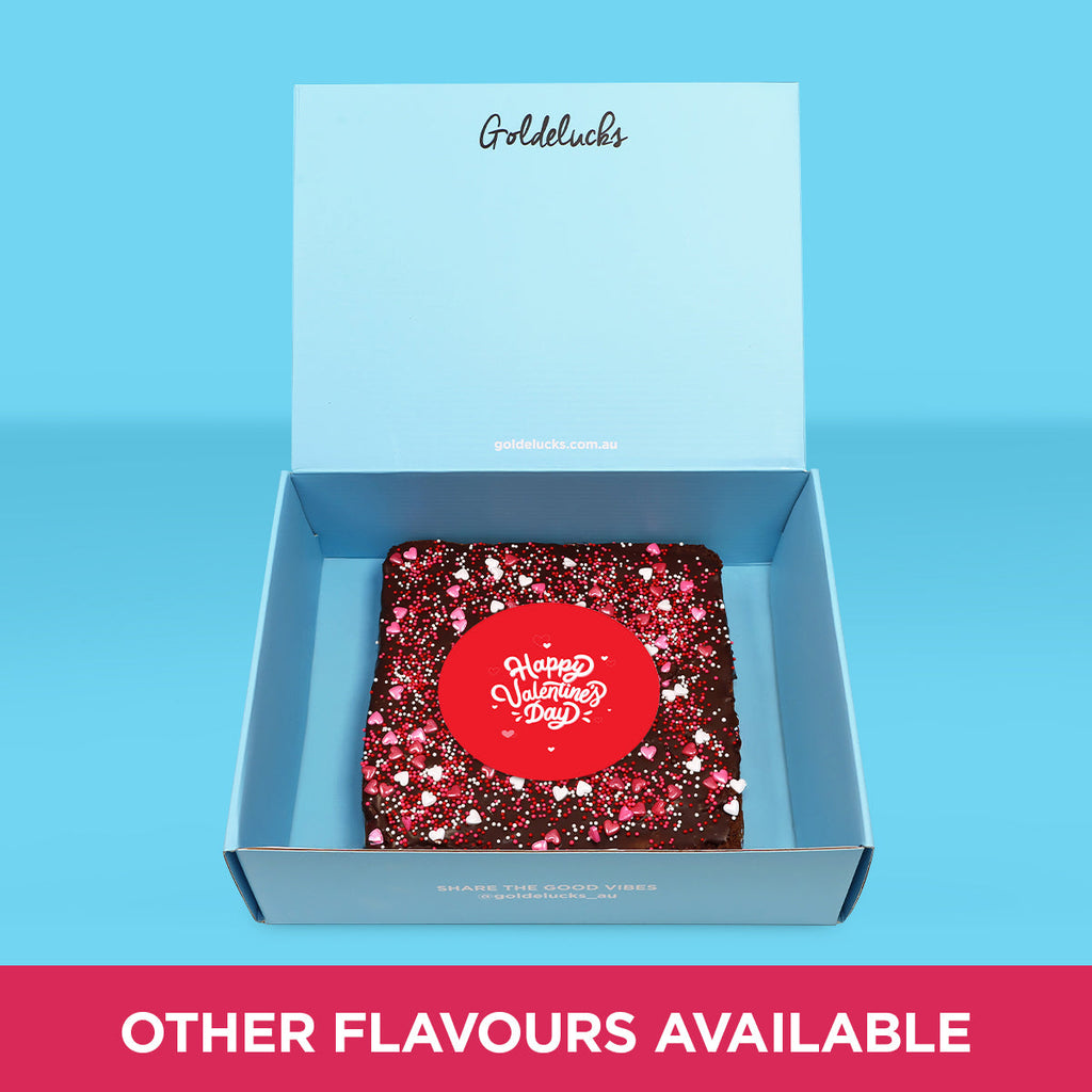 BE MY VALENTINE Loaded Brownie - Goldelucks 