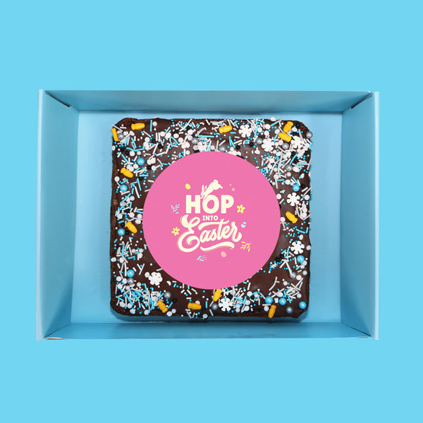 Hop into Easter Loaded Brownie