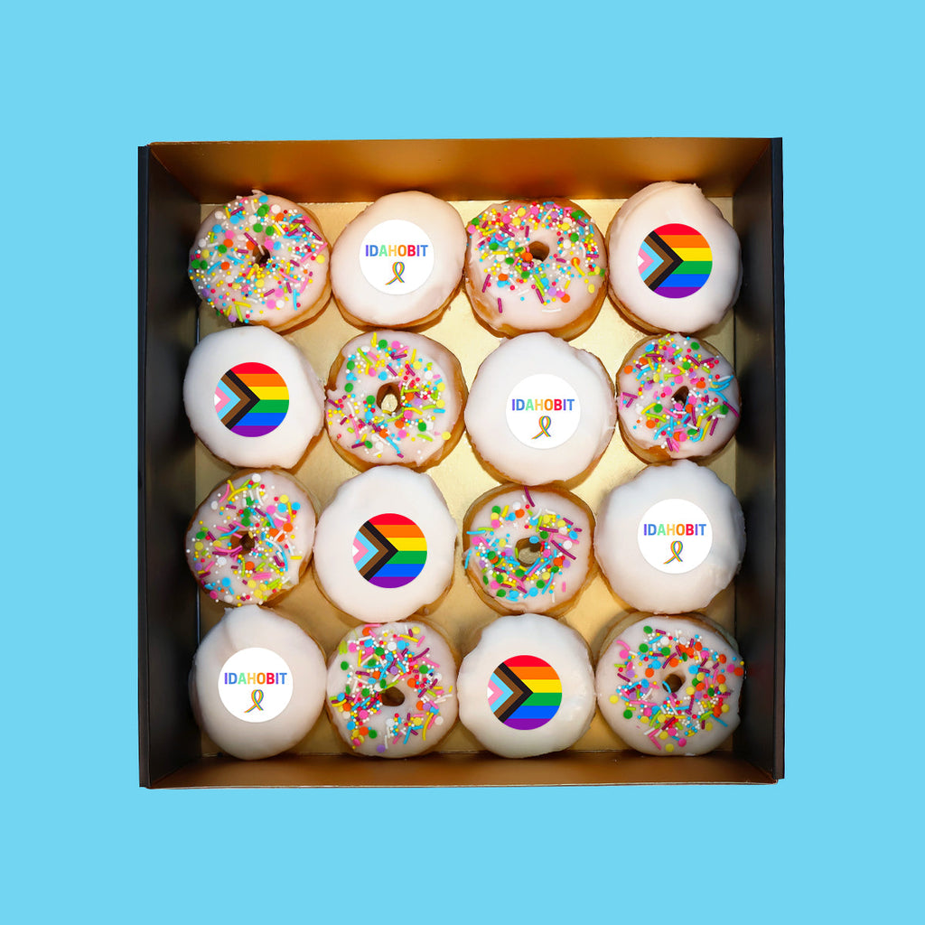 Small IDAHOBIT Donut Box - Goldelucks 