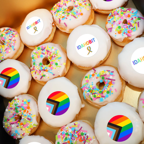 Small IDAHOBIT Donut Box - Goldelucks 