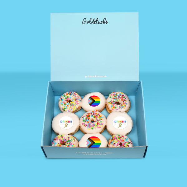 Small IDAHOBIT Donut Box