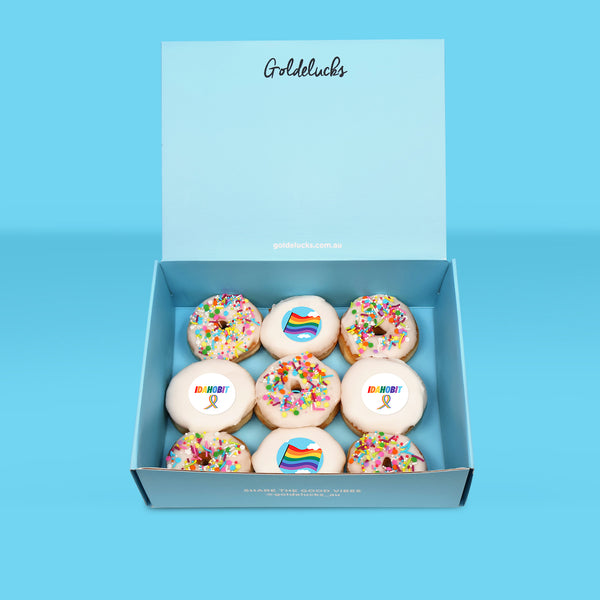 Small IDAHOBIT Donut Box