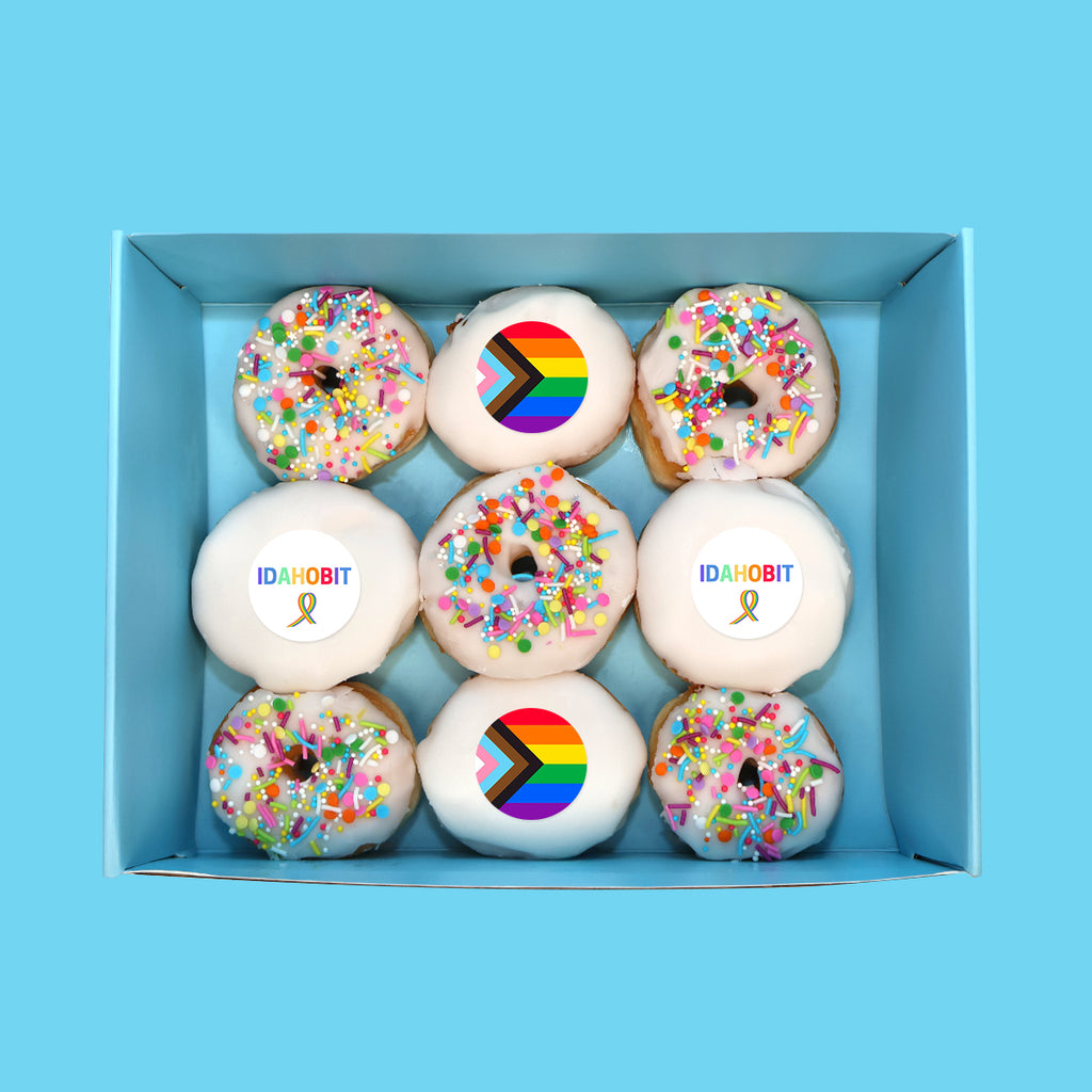 Small IDAHOBIT Donut Box