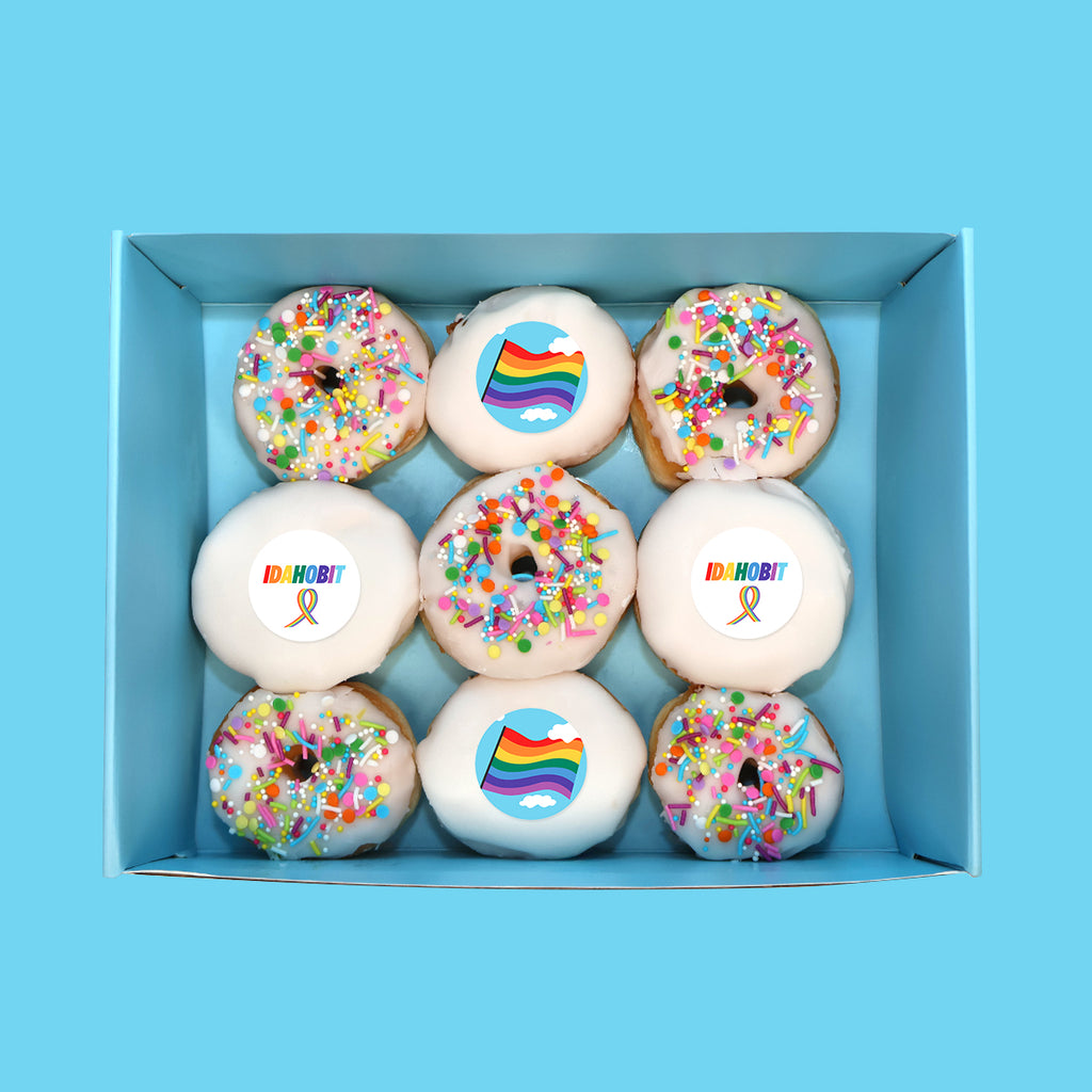 Small IDAHOBIT Donut Box