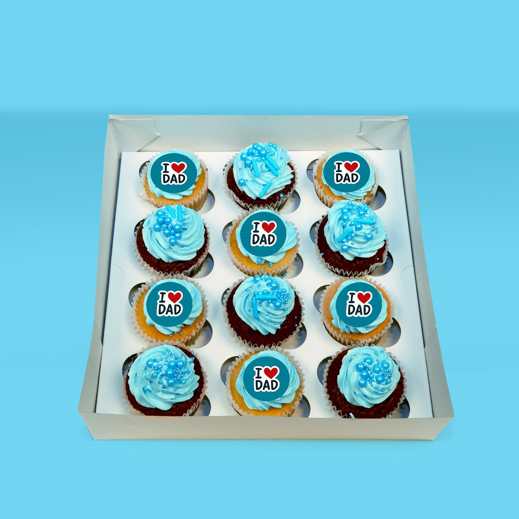Best Dad cupcakes - Goldelucks 
