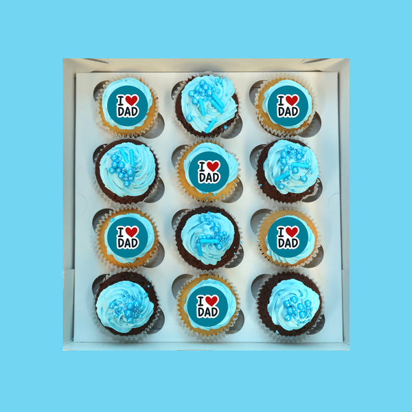 Best Dad cupcakes - Goldelucks 