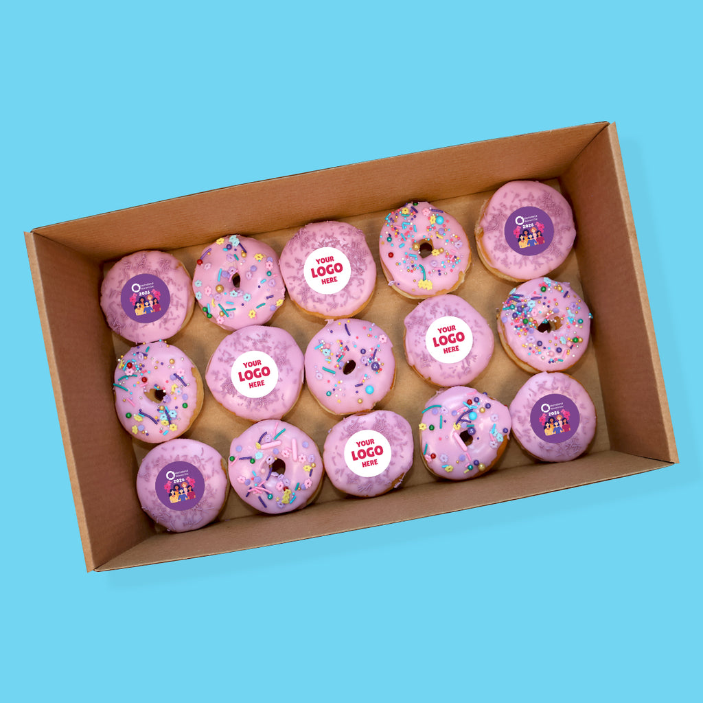 Personalised International Women's Day Donuts
