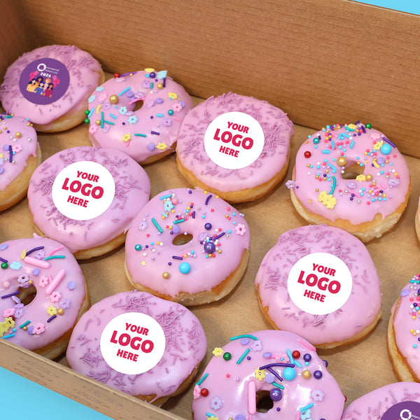 Personalised International Women's Day Donuts