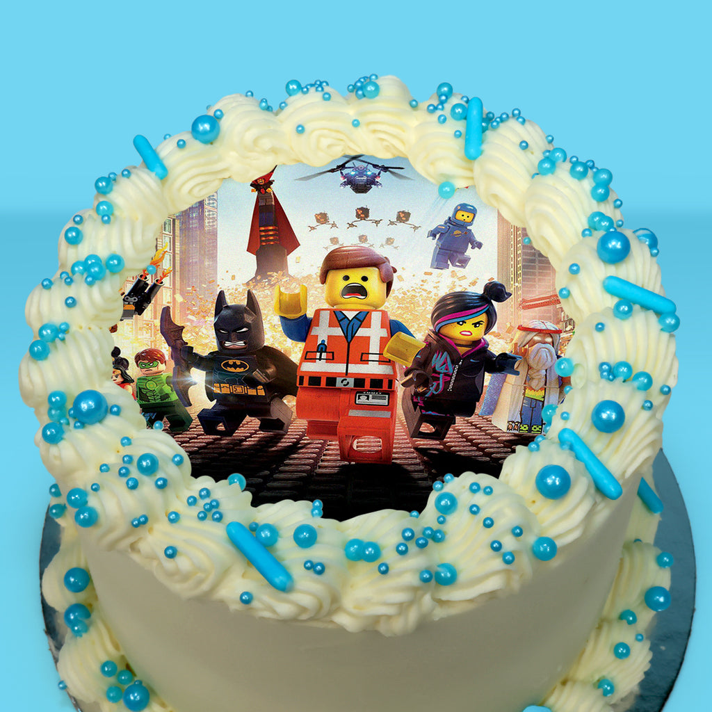 Lego Themed Lego Movie Cupcakes Lego Cake Goldelucks